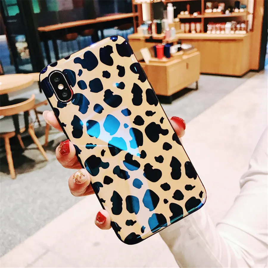 Мода Blu-Ray леопард Блестящий 3D алмаз круглая скобка волосы мяч ремешок чехол для iphone MAX XS XR 6 7 8 plus X чехол для телефона