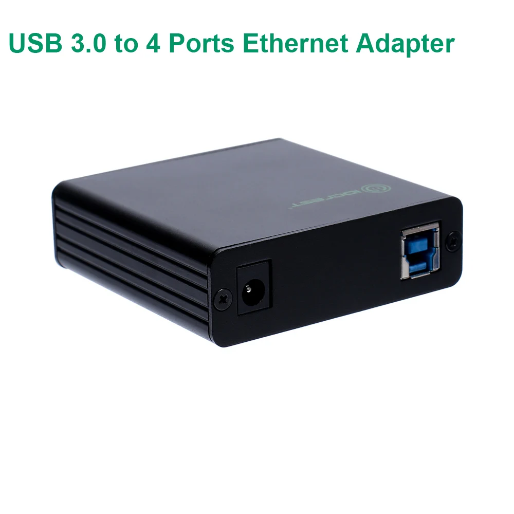 

USB3.0 to 4 Ports 10/100/1000M ethernet controller adapter usb to 4 ports rj45 gigabit external nic network RTL8153 chip