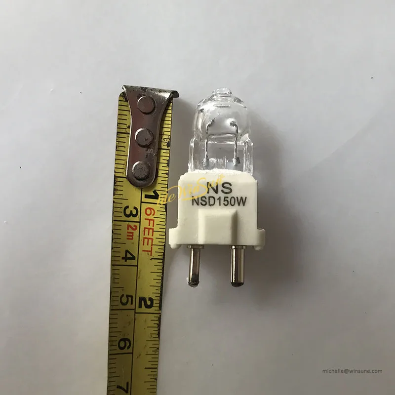 Kaufen Litewinsune NEUE Freeship HTI 150 Watt NSD 150 Watt GY9.5 Basis Halogen metalldampf Lampe Bühnenbeleuchtung Quelle