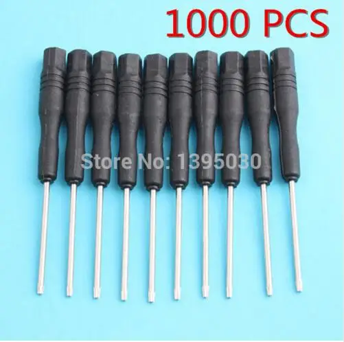 1000 шт./лот мини отвертка Torx/ручной инструмент (2 0) для сотового телефона T6 |