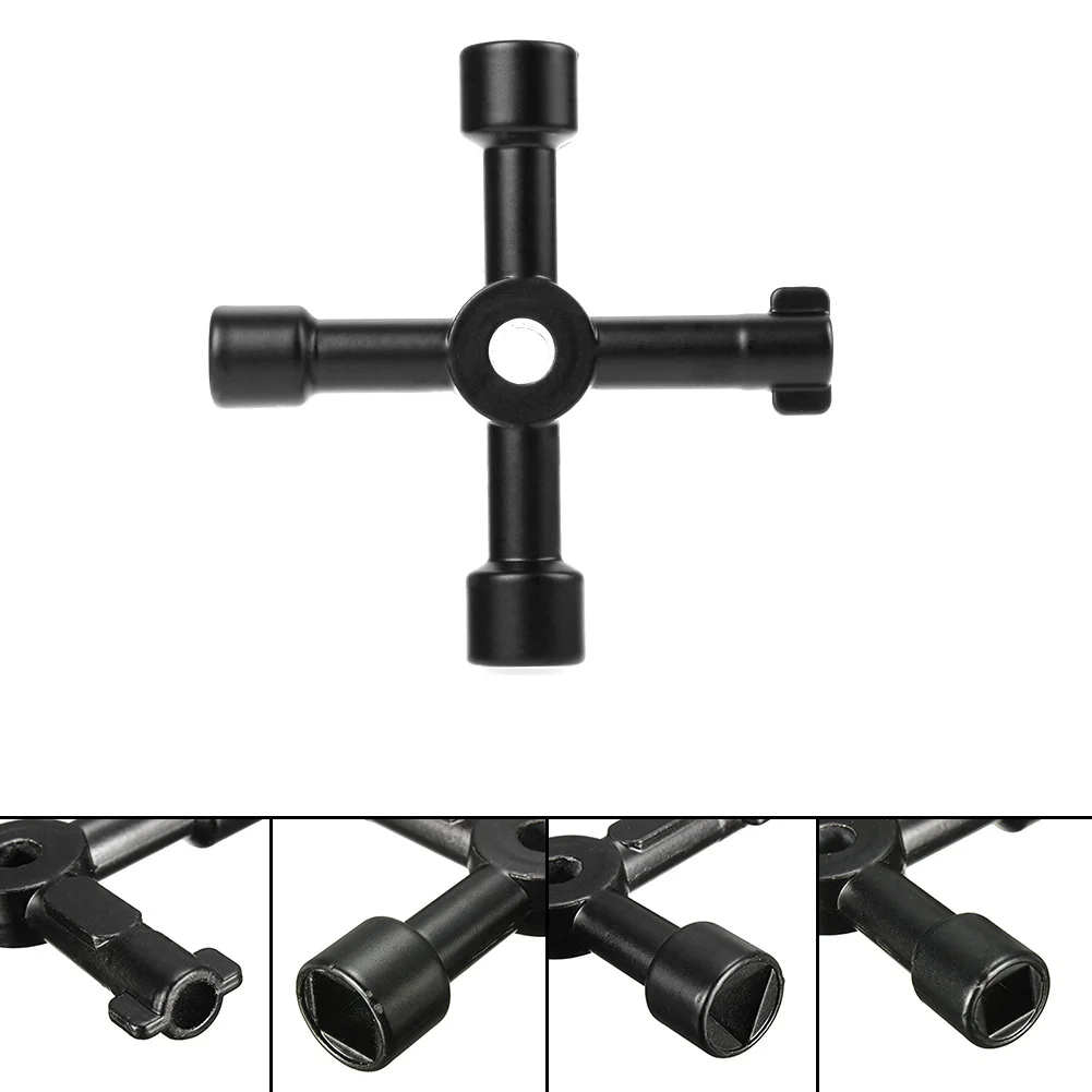 

Triangle Wrench Plumber Keys Triangle Key Multifunction 4 Ways Universal For Gas Electric Meter Cabinets Bleed Radiators