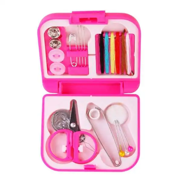 

AIMA Cute Case Almighty Home Accessories Mini-Sewing kit-rose red