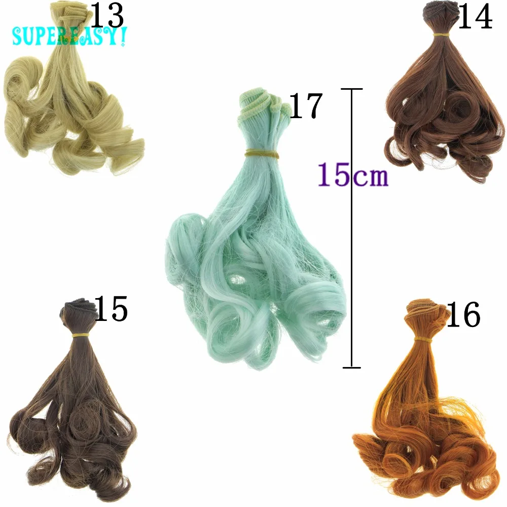 Парик для шарнирной куклы 100 1/3 1/4 1 шт. 15 см * 1/6 см|wig 1/3|bjd wigdiy wig |