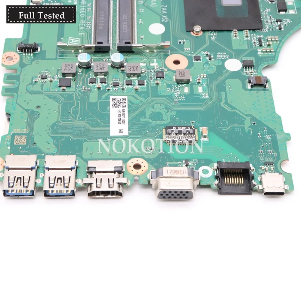 NOKOTION NBGG711005 لشركة أيسر أسباير E5-575 E5-575G اللوحة المحمول DAZAAMB16E0 SR2ZU I5-7200U CPU غيفورسي 940MX الرسومات