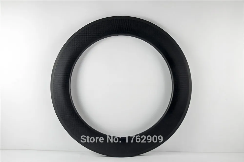 Cheap 1pcs New 700C 38 50 60 88mm tubular rim Road bicycle 3K UD 12K full carbon fibre bike wheels rim light 25 23mm width Free ship 17