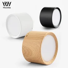 10 шт./лот цена поверхностного монтажа светодиодный светильник 5 Вт/7 Вт/9 Вт/12 Вт/18 Вт коммерческое и домашнее декоративное освещение AC110V 220 В