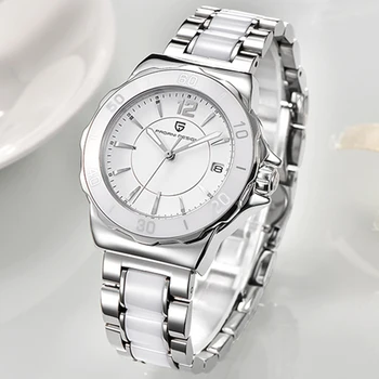 

Ladies Watch PAGANI Top Brand New Fashion Women Analog Quartz Watch Female Ceramic Wrist Watches Women's Clock Relojes Mujer