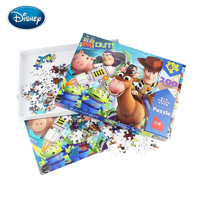 Пазл История игрушек Disney 200 упаковок бумажный самолёт в коробке пазл игрушки