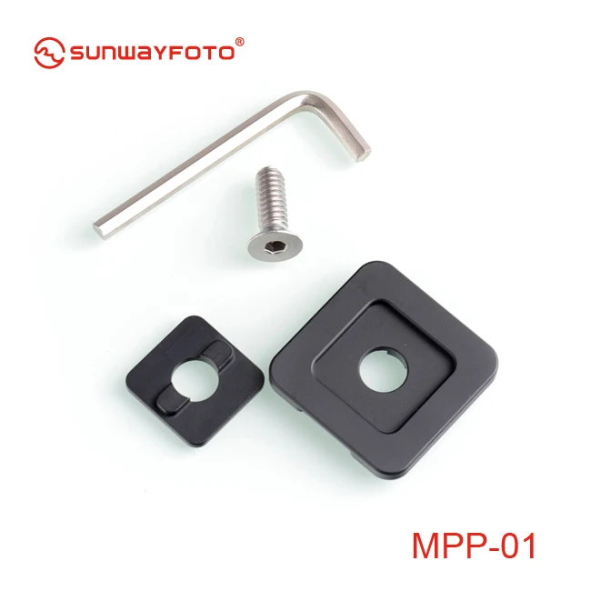 Sunwayfoto MPP-01 мини-пластинчатая посылка mate plate to Joins 2 штатива, аксессуары для штатива