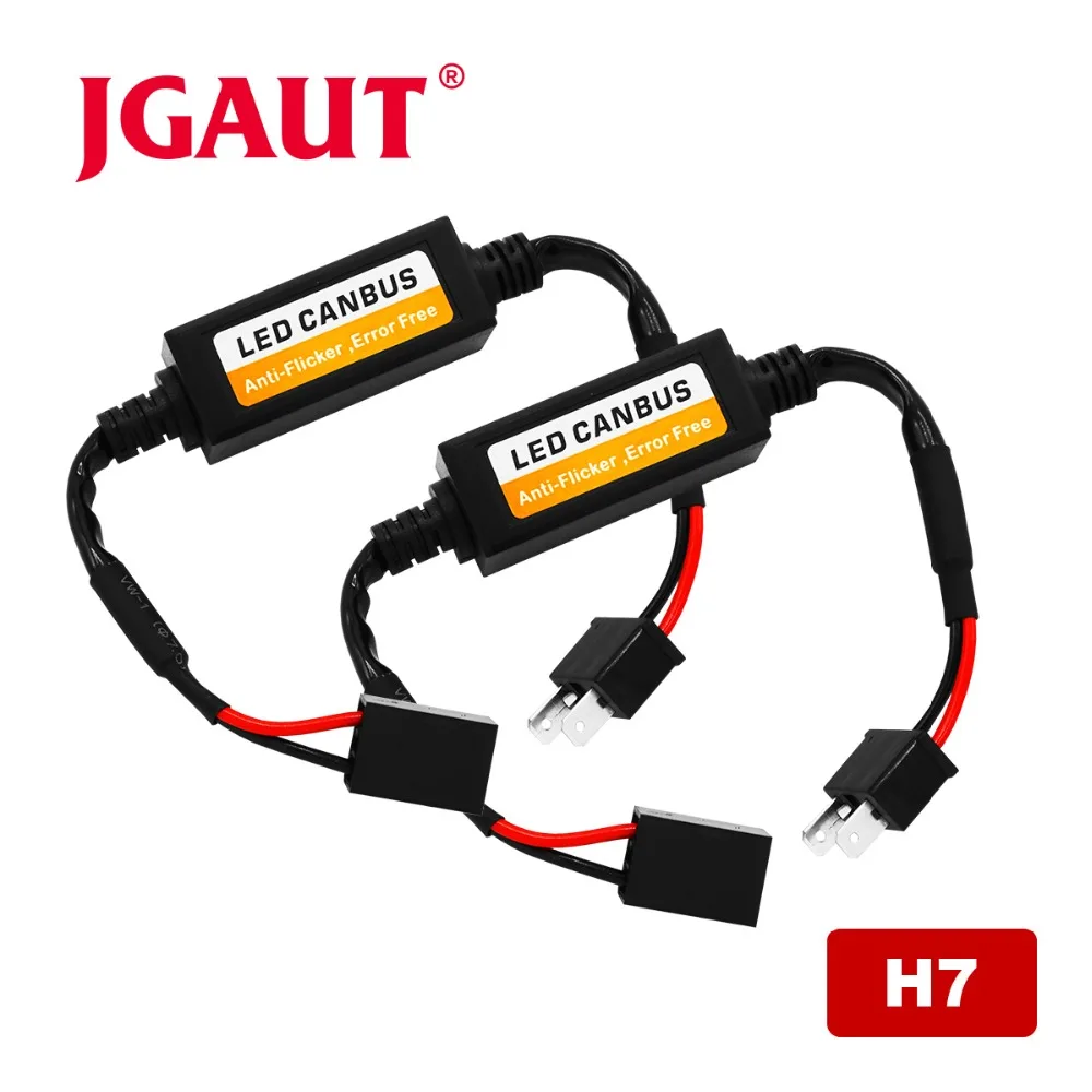 

2x LED Headlight Fog DRL Load Resistor Canbus Error Free HID Wiring Canceller Decoder H1 H4 H7 H8 H9 H11 HB3 9005 HB4 9006