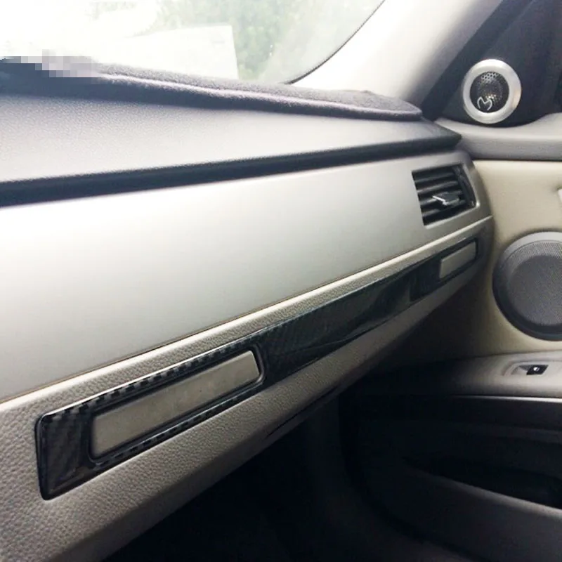 Декоративная Обложка для панели CD салона из углеродного волокна декоративная BMW 3