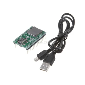

JQ6500-28P Voice Module USB Replace One To 5 Way MP3 Voice Standard Serial Control Dropship