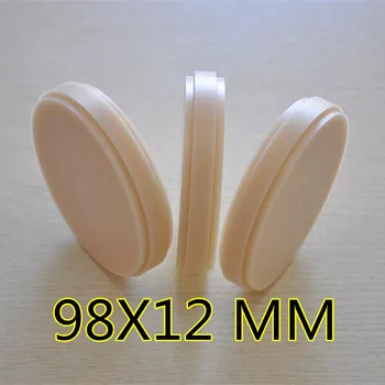 

Wholesalers 50 Pieces OD98*12mm Dental Lab Materials PMMA Blocks CAD CAM Wieland System Dental PMMA Disc For Teeth Mold Crown