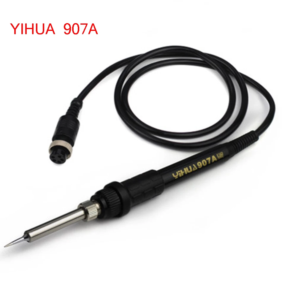 YIHUA 907A паяльник ручка для yihua 8786D/898D/878/878A/878D/878AD/898BD/872D/852/853D 1A/862D паяльные станции