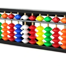 13 Колонка портативный арифметические красочные бусины Математика вычисление инструмент Abacus