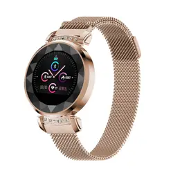 H2 plus Роскошные спортивные Смарт-часы женские водонепроницаемые женские модные умные часы пульсометр фитнес-трекер для Android IOS Телефон