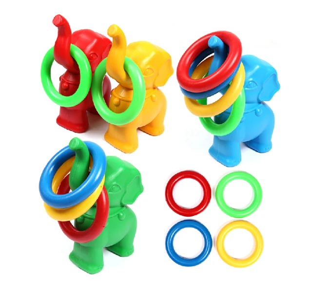 Buy Kids Games Activities Elephant Ring Toss Sensory