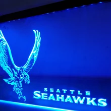 LA148b-Seattle Seahawks светодиодный неоновый знак
