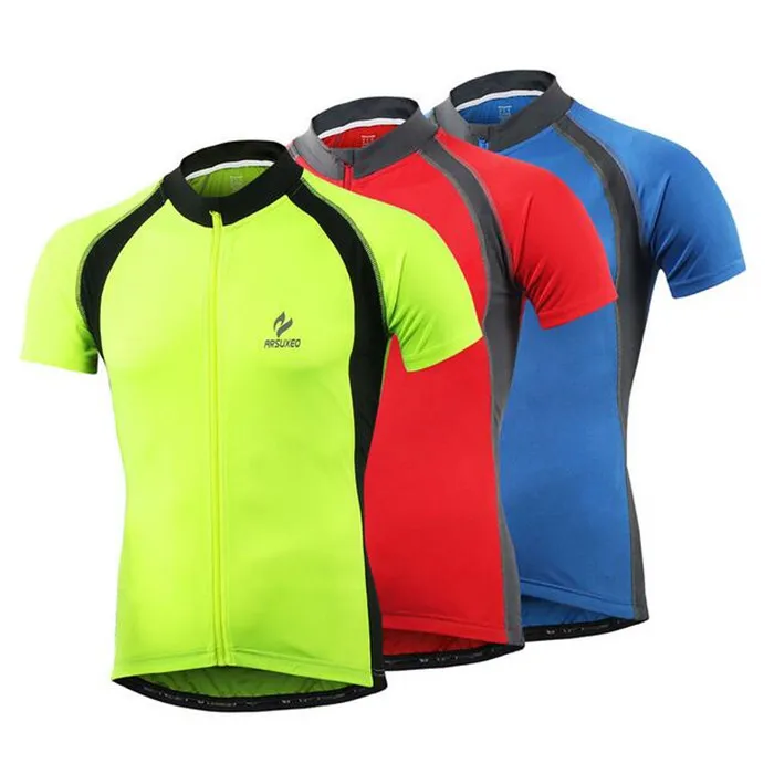 ARSUXEO Men Outdoor Sports Cycling Jersey Short Sleeves Spring Summer Bike Bicycle MTB Clothing T Shirts Wear Bike Jersey ARSUXEO Men Outdoor Sports Cycling Jersey Short Sleeves Spring Summer Bike Bicycle MTB Clothing T Shirts Wear Bike Jersey