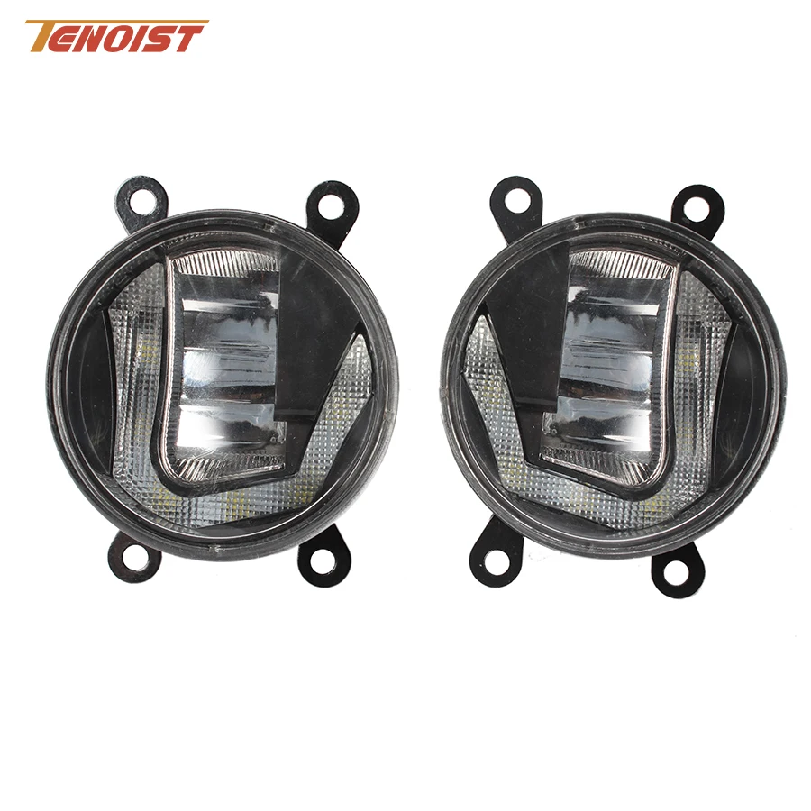

Universal 90mm LED Foglight DRL For SX4 Land Rover Verso Focus Mondeo Auris Infiniti FX37 12V 24V