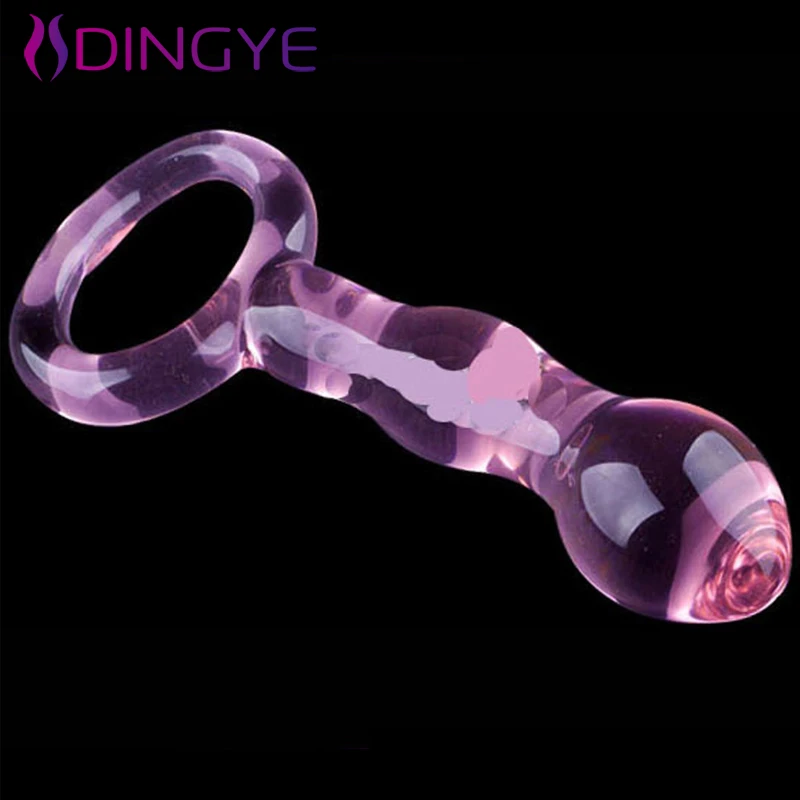 Dingye 2015 Pyrex кристаллический фаллоимитатор стеклянные фаллоимитаторы хрульный