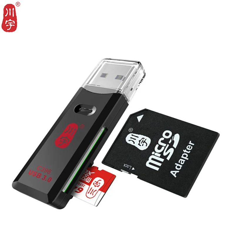 

Kawau USB 3.0 Microsd Card Reader Supports Up to 512GB with SD Card etc Reader C396 High Quality Speed for Computer