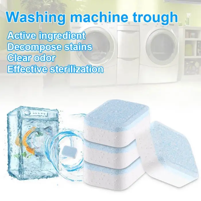 1/5/10/50 Pcs Washer Cleaner Tablets Concentrated Detergent for Washing Machine 899