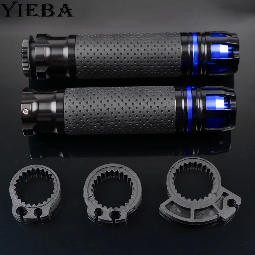 

Newest design high quality motorcycle handlebar grip handle bar ends fit for kawasaki ZX1100 ZX11 VERSYS 650cc W800 SE