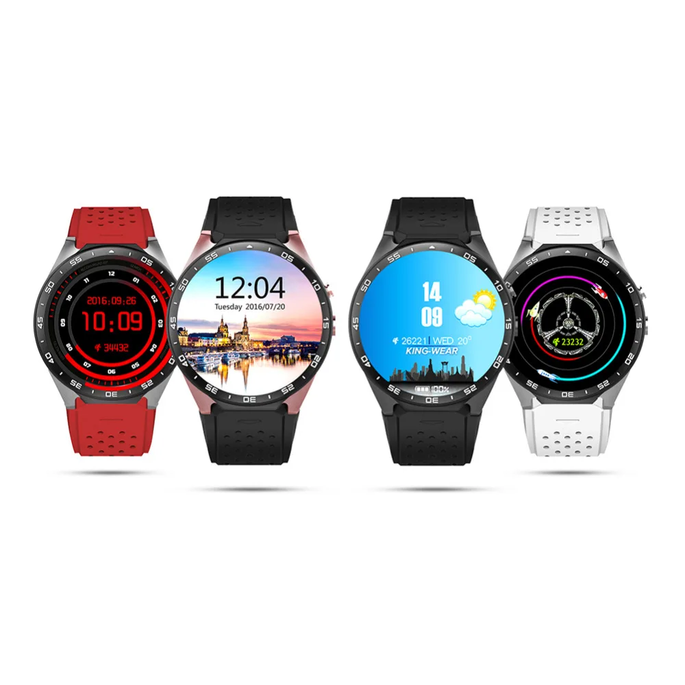 

Smart Watch Android 5.1 IOS OLED Screen Smartwatch Support SIM Card GPS WiFi Call Reminder Heart Rate Monitor Pedometer