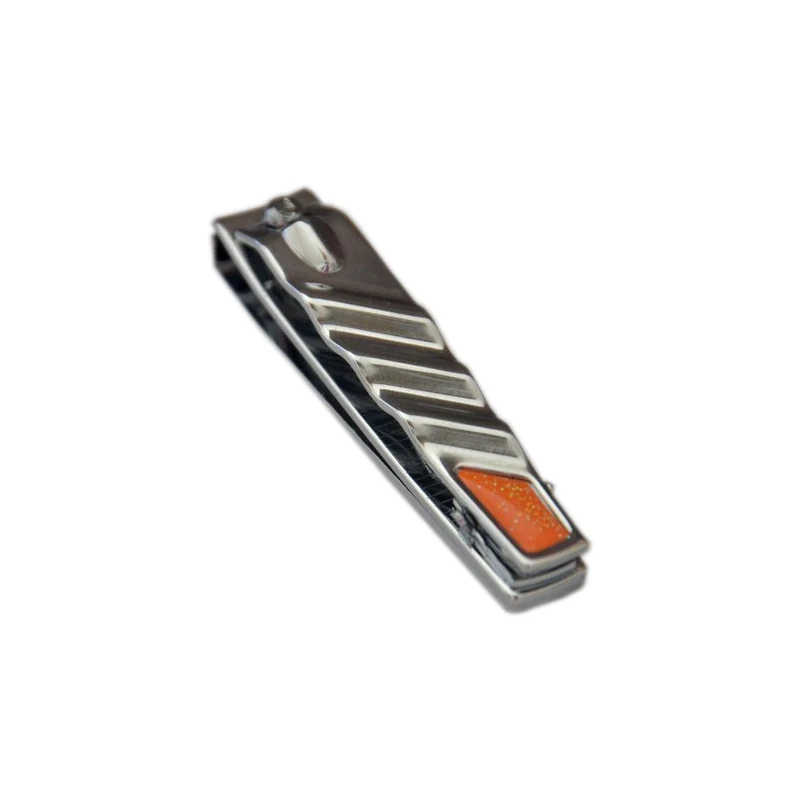 

1pc New Trimmer Finger Nail Clippers Manicure Toe Nails Cutter With Nail File Random Color Wave Grip