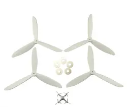 4 шт. обновление Propeller для использования SYMA X8 X8C X8G X8W X8HC X8HW оси части самолета белый лопасти винта обновления