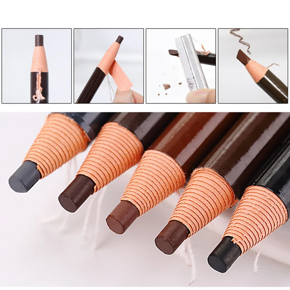 12pcs/box 1818 Peel Off Pull Roll Paper Eyebrow Pencil Can Mix 5 Colors Waterproof Long-Lasting Eyebrow Enhancers 12pcs/box 1818 Peel Off Pull Roll Paper Eyebrow Pencil Can Mix 5 Colors Waterproof Long-Lasting Eyebrow Enhancers