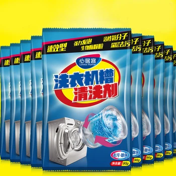 

Home Kitchen Washing Machine Cleaner Supplies Effective decontamination Washing Machine Tank Cleaning Agent Bags