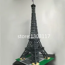 2016 New LEPIN 17002 3478pcs The Eiffel Tower Model Building Kits Minifigure Brick Toys Compatible 10181 Christmas gift
