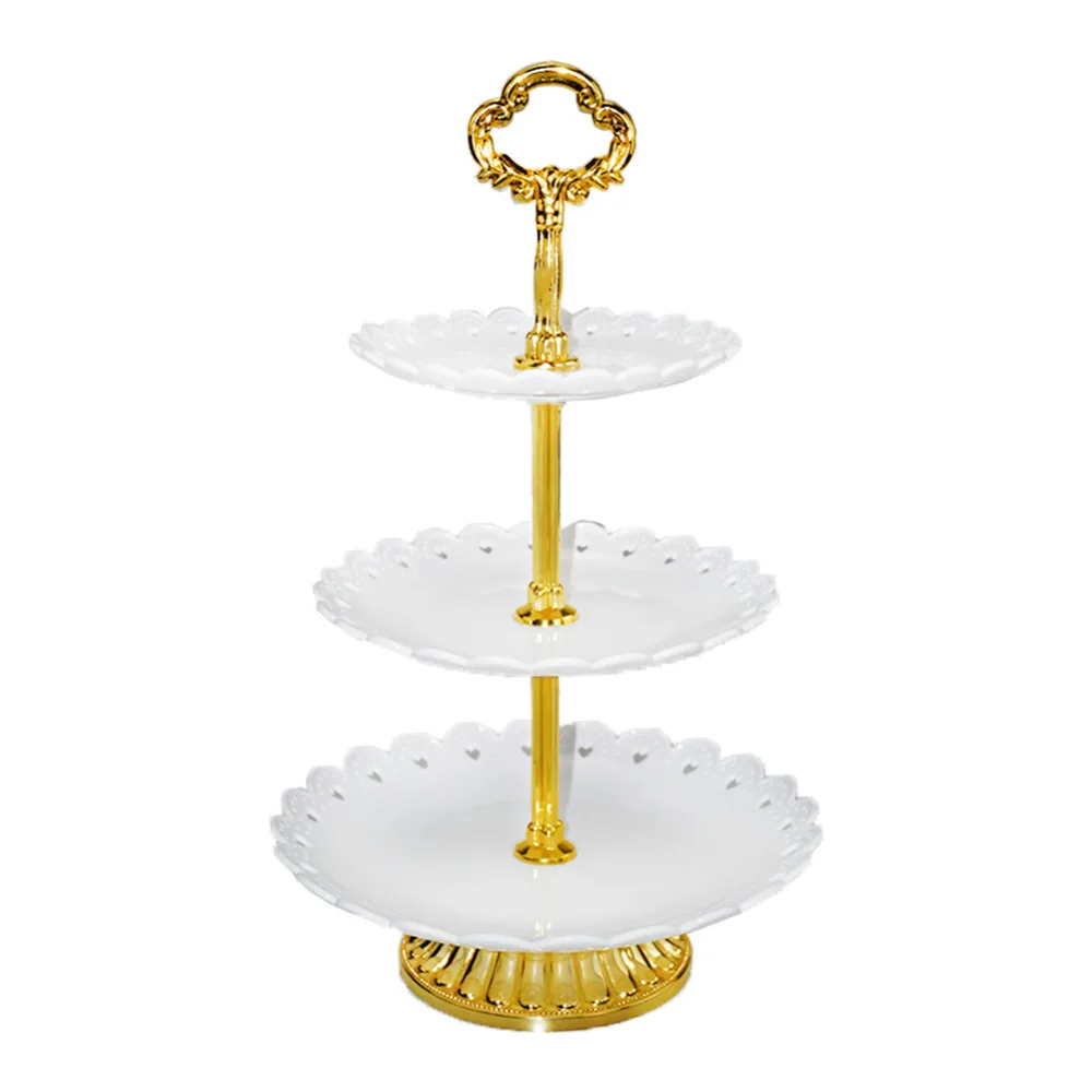 3-Tier Cake Dessert Stand Comius Sharp Plastic Pastry Stand Cupcake Stand Holder Serving Platter for Tea Party Wedding Home Decor 3-Tier Cake Dessert Stand Comius Sharp Plastic Pastry Stand Cupcake Stand Holder Serving Platter for Tea Party Wedding Home Decor