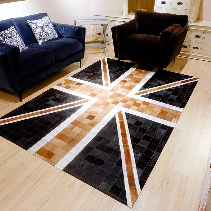 Ковёр для гостиной в европейском стиле с изображением флага, компьютерное кресло, ковер, Детская игровая палатка, коврик для пола, коврик и ковер