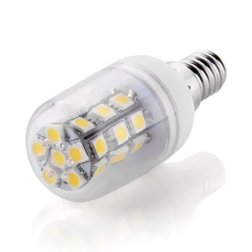 10 X E14 5050 SMD 24LED Ampoule Lampe прожектор светодиодное освещение Кукуруза 220В белый