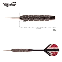 3 шт./кор. высокого качества 22 г профессиональные стальные наконечники дротики для бросания валов полетов бороны баррель аксессуары yezlieying40