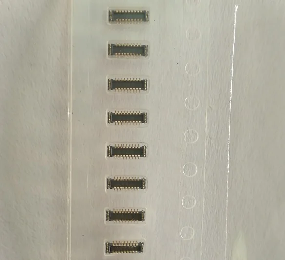 

10pcs/lot J2 FPC connector for iPhone 5S switch volume power Button Flex Cable on/off on motherboard logic board