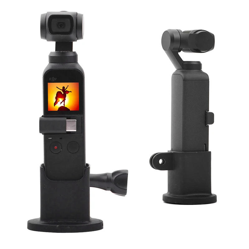 Крепежная База крепление адаптер для DJI Osmo карман с gopro S Порты и разъёмы s Камера HDMI DVI Переходник HDMI DVI и винт 1/4in Порты и разъёмы шаровая Головка для штатива/застежка для рюкзака