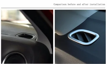 

Abaiwai Inner Car ABS Chrome For Suzuki Vitara Escudo 2015 2016 Interior Air-Conditioning Outlet Covers Car Styling Accessories
