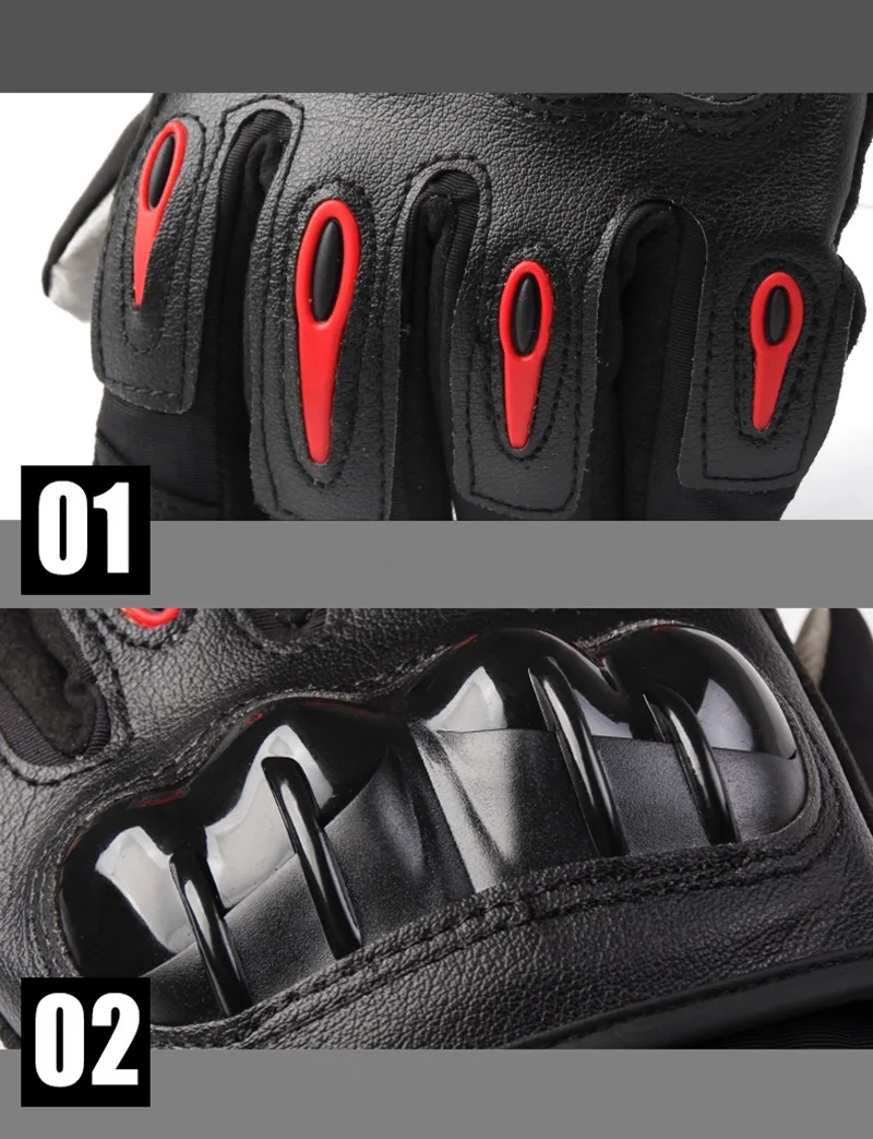Man And Women Motorcycle Guantes Luvas Biker Gloves Moto Motorcross Full Finger Motorcycle Bicycle Cycling Waterproof Glove (26)