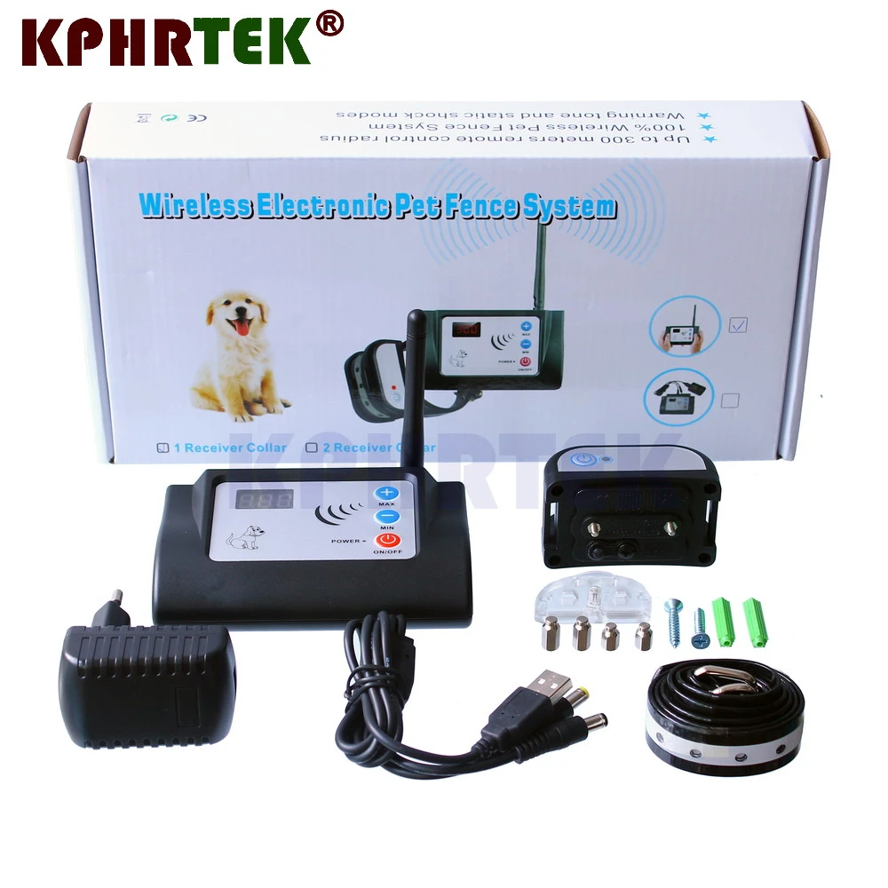 Wireless Dog Fence System With Rechargeable Receiver 300m Electronic Pet Fence System 882 For 1 Dog Pet Training Collar 15nf Training Collars Aliexpress Wireless Dog Fence System With Rechargeable Receiver 300m Electronic Pet Fence System 882 For 1 Dog Pet Training Collar 15nf Training Collars Aliexpress
