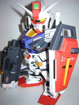 

SD RX-78 Ver. Evolve Modify 3D Paper Model DIY
