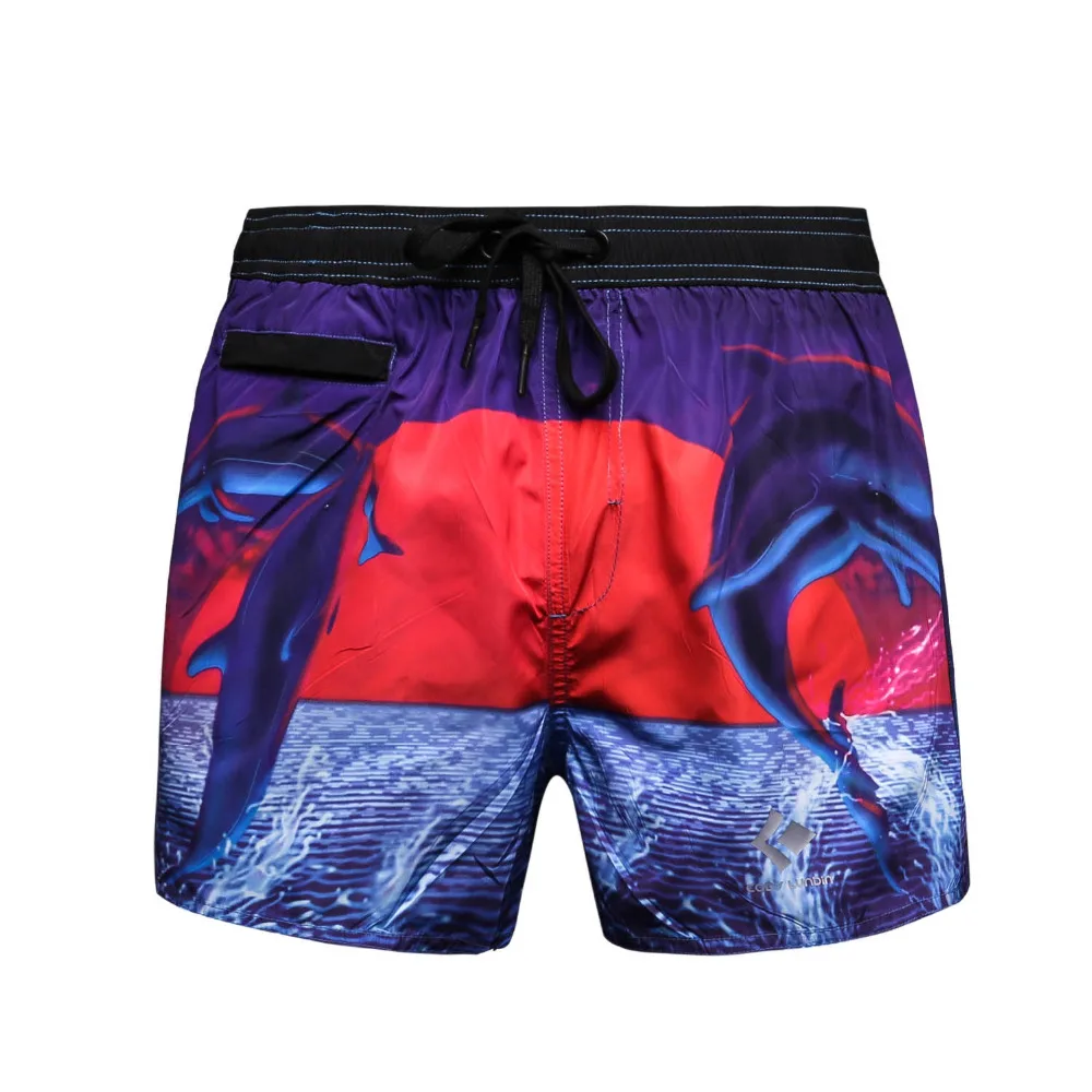 Cody Lundin 100 Polyester 3d Printing Boardshorts Male Board Swimshort Short Fitness