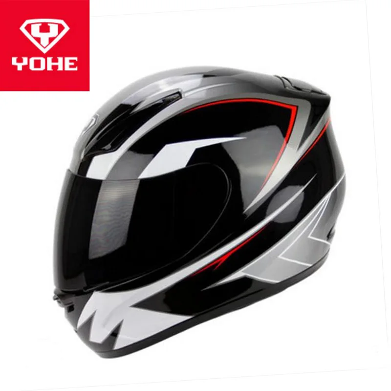 2018 зима новый ECE Сертификация YOHE скоростные мотоциклетные шлемы YH991 Полнолицевой
