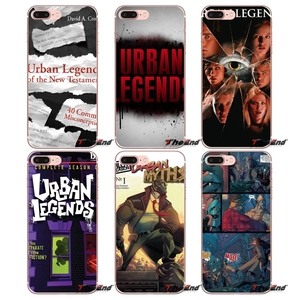 Для Samsung Galaxy S2 S3 S4 S5 MINI S6 S7 edge S8 S9 Plus Note 2 3 4 5 8 Coque Fundas Urban Myths Season TPU силиконовый чехол