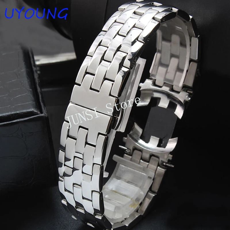 

Quality Solid stainless steel Men's Watch band 20mm Luxury Bracelet For T97/T031 R463/363 Strap