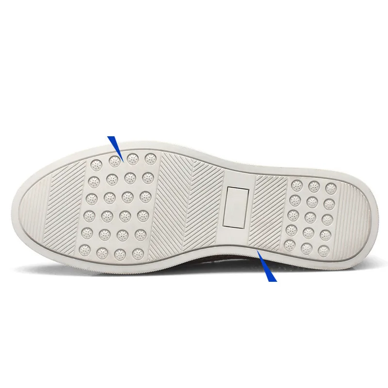 Plage Bleu Designer 49 Mens Hommes Casual Taille Chaussures Grande D'été Mocassins on gris Flats Yomior 38 Respirant or Slip Bateau BpPAq