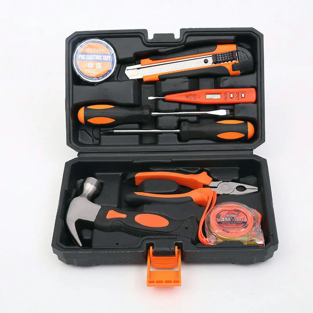 

9 PIECE HOUSEHOLD TOOL SET